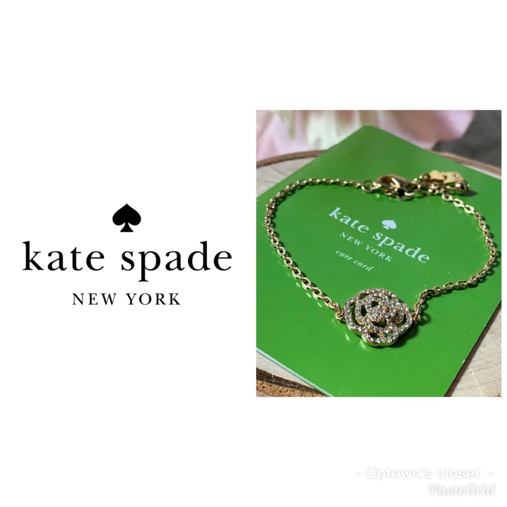 Kate spade bracelet rose ๐น gold w bag - Picture 2 of 7